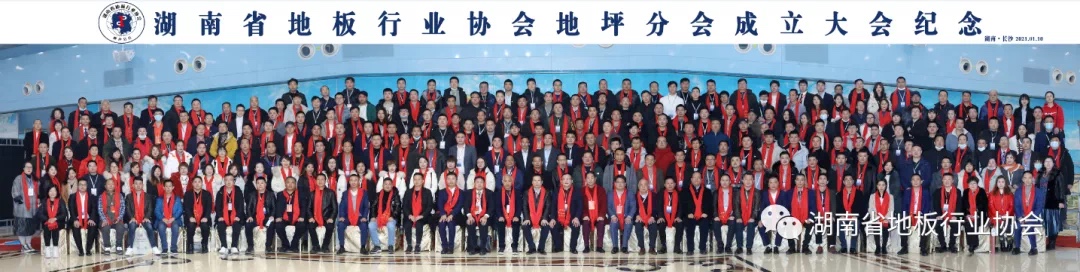 湖南省地板行業協會第一屆第三次會員大會暨地坪分會成立大會在長沙萬家麗國際大酒店舉行